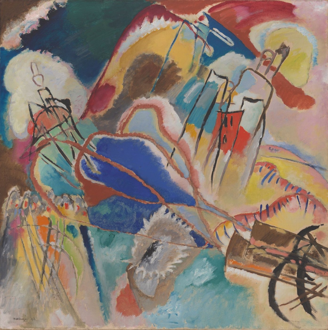 Wassily Kandinsky, Improvisation No. 30 (Cannons), 1913